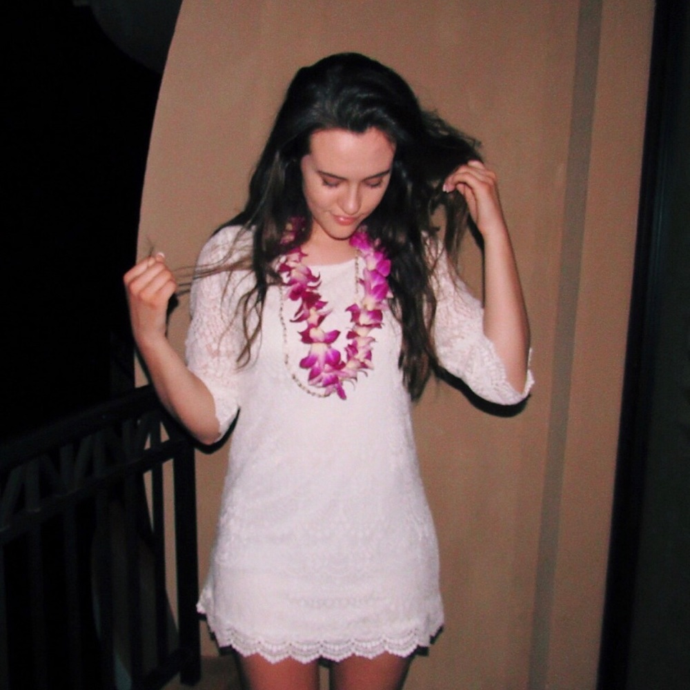 White Lace Dress